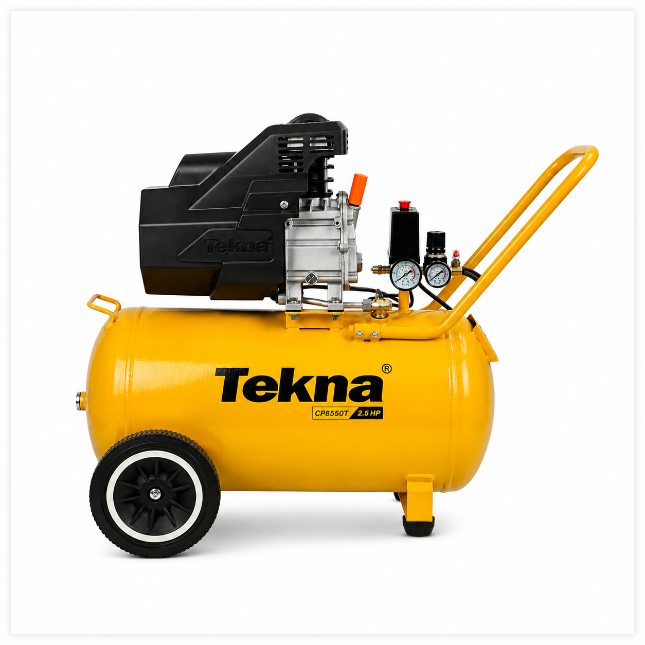 Compressor de Ar Tekna 43L 2,5HP 116 PSI CP8550T para aluguel em Praia Grande – SP